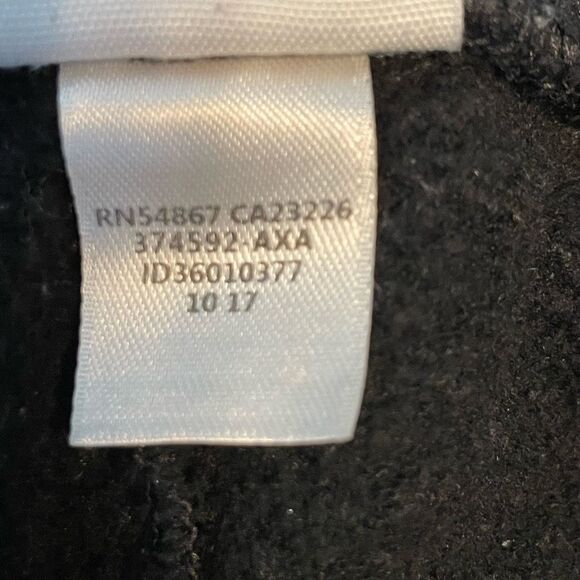 Pink Victoria's Secret Sweatpant Joggers Black White Fleece‎ Drawstring S - Picture 7 of 7